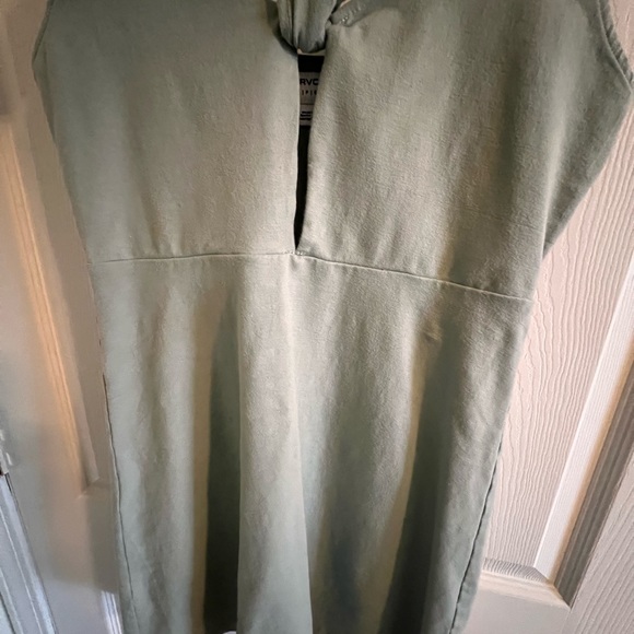 RVCA Green Dress with Bow Size S - Picture 5 of 5